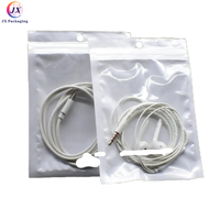 Sac à fermeture éclair réutilisable en plastique personnalisé d'usine emballage de ligne de données emballage de câble USB étuis de téléphone sacs d'emballage de pochette de luxe