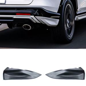 Nouvelles garnitures de coin de pare-chocs arrière Welta, très demandées, en ABS+PP noir brillant non peint pour HRV/Vezel City 2021-2025 - Product Image 1