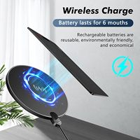 Mini traceur GPS intelligent avec recharge sans fil, localisateur par satellite certifié MFI pour iOS, étanche IPX5, portée de 40 m