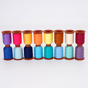 <span class=keywords><strong>Fil</strong></span> à broder en polyester multicolore 120D, 2 petites bobines, combinaison de huit couleurs, <span class=keywords><strong>fil</strong></span> pour machine à broder informatisée - Product Image 4