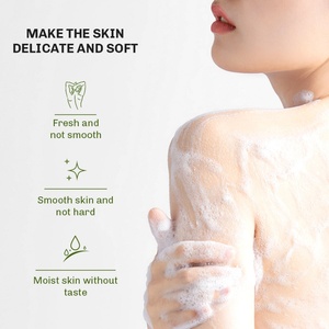 Ensemble de soins corporels parfumés pour le bain, exfoliant, hydratant et éclaircissant en profondeur, marque privée OEM, gel douche blanchissant pour le corps - Product Image 4