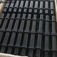Rouleau de convoyeur spiralé en acier au carbone avec revêtement en poudre standard CEMA pour centrale électrique