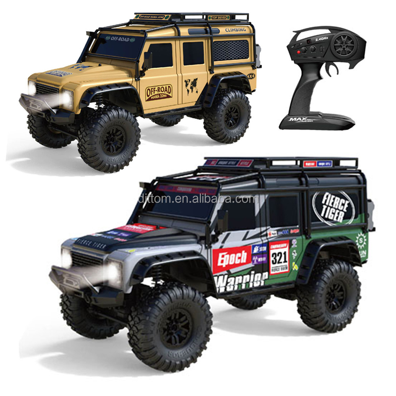 HB-ZP1005 RC Car - 1:10 Scale 4WD Rock Crawler Truck