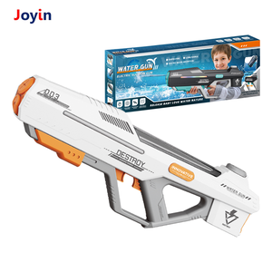 Автоматический Электрический водяной пистолет с самовоссасяным баком 860 мл, сверхмощный 7,4 В, аккумулятор, светодиодный светильник для отдыха на заднем дворе, кемпинга, бассейна - Product Image 6