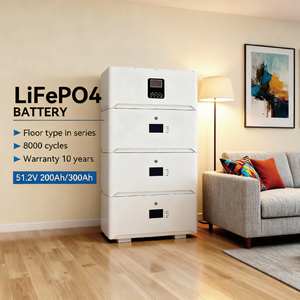 Batterie solaire domestique empilable 10KWh-32KWh 48V LiFePO4 avec écran tactile et BMS intelligent pour utilisation hors réseau/sur réseau - Product Image 2