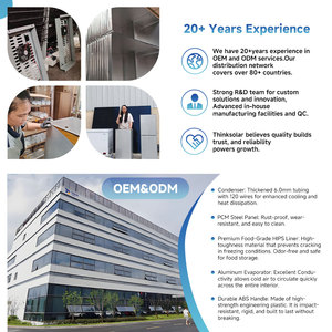 Mini Refrigerador y <span class=keywords><strong>Congelador</strong></span> Vertical Portátil de 108L, Refrigerador de Doble Puerta con Compresor para Hogar y Hotel - Product Image 5