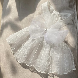 Falda de Verano para Mascotas, <span class=keywords><strong>Ropa</strong></span> para Bichón, Teddy, Pomerania, Maltés, Perros Pequeños, Gatos, Abrigo Acolchado de Algodón, Diseño Informal - Product Image 2