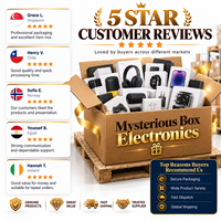 Boîte mystère électronique de haute qualité 10 kg avec ordinateur portable, téléphone portable, écouteurs sans fil, appareil photo – Stock en gros pour boutique en ligne