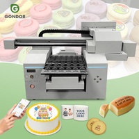 Imprimante 3D directe sur riz pour biscuits, encre comestible, décoration de gâteaux, café, papier, chocolat, petits macarons, pour aliments à vendre