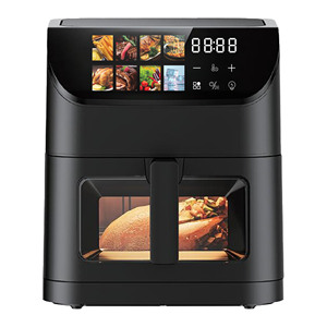 Friteuse à <span class=keywords><strong>air</strong></span> numérique personnalisable 6L avec fenêtre, grande capacité 1500W, certifiée GS CE ETL pour la vente en gros - Product Image 2