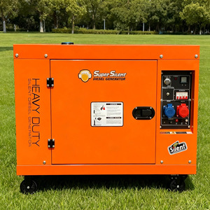 Generador Diésel Silencioso de Alta Eficiencia de 10KW 12KW 15KW 10KVA 12KVA 15KVA Trifásico 415V con ATS y Alternador 100% de Cobre - Product Image 1