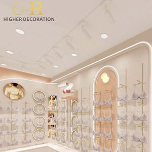 Présentoir personnalisé de haute qualité pour <span class=keywords><strong>sous</strong></span>-vêtements et soutiens-gorge Étagère de présentation de vêtements pour magasin de détail - Product Image 3