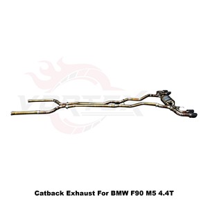 Vortex Golden Titanium Alloy Valved Exhaust for BMW F90 M5 Competition 4.4T S63 Ultra Lightweight <b>Kit</b> - Product Image 3