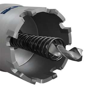 KRINO - 2104204200 Tungsten carbide tipped hole saws <b>long</b> series - EAN 8014249272373 <b>DRILL</b> <b>BITS</b> HOLE SAWS AND ARBORS - Product Image 5