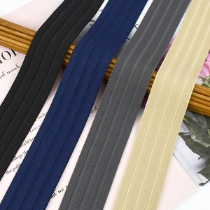 Meetee Rd874 40Mm Phụ Kiện May Mặc Màu Rắn Chất Liệu May Đàn Hồi Sang Trọng Băng Cao Su Có Thể Thay Thế Ban Nhạc Cho Hành Lý Vải - Product Image 3