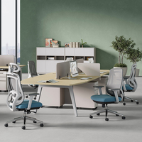 Chaise de bureau ergonomique de direction à dossier haut réglable en mousse moulée par injection en forme de W, soulageant la pression