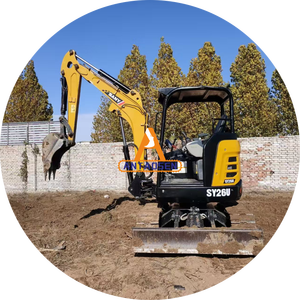 Mini-excavatrice de 2 tonnes Sany Sy26u avec chenilles en caoutchouc, excavatrice Sany SY26U à vendre - Product Image 2