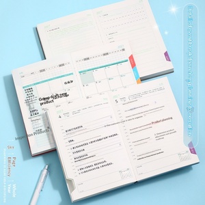 Agenda 2027, Planificador Diario para la Gestión del Tiempo, Eficiencia, A5, Autodisciplina, Libro <span class=keywords><strong>de</strong></span> Planificación en Inglés, Personalizable, con Páginas Gruesas, Regalo - Product Image 2