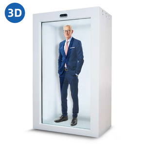 Caja Holográfica 3D Interactiva de Tamaño Real de 75 Pulgadas para Interiores, Gabinete de Pantalla LCD Transparente, Pantalla Táctil Antideslumbrante OEM en Tiempo Real - Product Image 5