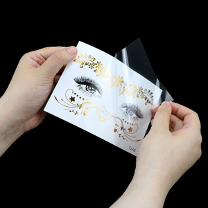 GP vente en gros personnalisation arc-en-ciel taches de rousseur paillettes étanche longue durée temporaire <span class=keywords><strong>tatouage</strong></span> autocollants femmes mode papier corps - Product Image 4