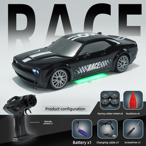 Auto da Corsa <span class=keywords><strong>RC</strong></span> Professionale ROLIN PY380 1:24 con Funzione <span class=keywords><strong>Drift</strong></span> ad Alta Velocità e Ritorno Automatico per Ragazzi - Product Image 6