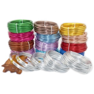 <span class=keywords><strong>Alambre</strong></span> <span class=keywords><strong>de</strong></span> aluminio para manualidades, fabricación <span class=keywords><strong>de</strong></span> joyas, manualidades, colorido - Product Image 1