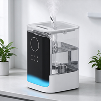 Humidificateur ultrasonique domestique, design colonne, double commande mécanique à distance, faible bruit ≤36dB, adapté aux pièces de plusieurs mètres carrés
