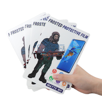 Protecteur d'écran en hydrogel mat TPU personnalisé pour téléphones mobiles, film protecteur haute définition transparent et imperméable, machine de découpe