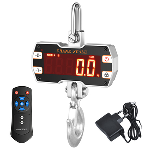 Digitale Schwerlast-Hakenwaage <span class=keywords><strong>1000</strong></span> <span class=keywords><strong>kg</strong></span> 2000 <span class=keywords><strong>kg</strong></span> Kranwaage LCD LED-Anzeige mit Fernbedienung OEM - Product Image 2
