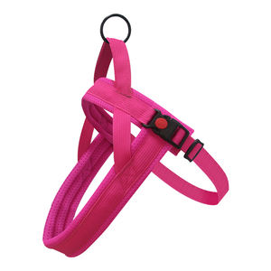 Desain baru Fashion anjing berwarna <span class=keywords><strong>Harness</strong></span> Breathable <span class=keywords><strong>Puppy</strong></span> tali dada sederhana nilon melebar reflektif tepi bungkus gesper - Product Image 1