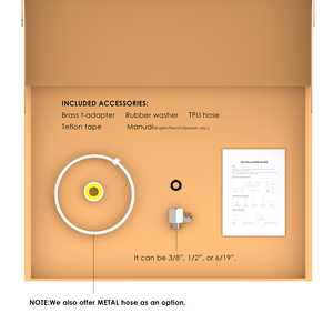 Bidet Giapponese Ultra Sottile per WC, Confezione Ridotta per Risparmiare sui Costi di Spedizione, Manopola in Diversi Colori, Non Elettrico - Product Image 6