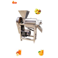 Commerciële schroefpers voor fruit- en groentesap, koudgeperste sapcentrifuge voor drankenverwerkingsbedrijven