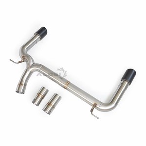 Système d'échappement Catback à double embout en acier inoxydable pour 420i 428i <span class=keywords><strong>430i</strong></span> 2.0T F32 <span class=keywords><strong>F33</strong></span> F36 2013-2019 Haute performance à flux élevé - Product Image 2