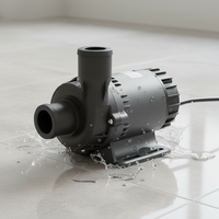 Bomba de Agua CC sin Escobillas de Alta Potencia ZKSJ DC80D 24V, 8000L/H, 8M de Altura de Elevación, para Enfriadores Industriales y Equipos Médicos, ODM OEM