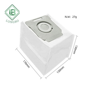 Bolsa de polvo apta para <span class=keywords><strong>Xiaomi</strong></span> Viomi Roborock <span class=keywords><strong>Dreame</strong></span> Roidmi Irobot Proscenic Ecovacs Honiture Q6 H6 H7 T7S <span class=keywords><strong>D10</strong></span> Plus Z10 pro E5 E6 S9 + - Product Image 3