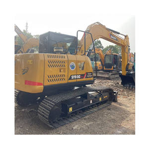 Excavadora SANY 95C de 9.5 Toneladas con Cuchilla en Casi Nuevas Condiciones, Excavadora Sany 95C 75C de Segunda Mano a Precio Económico - Product Image 4