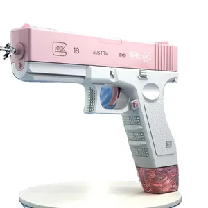 Electric Water Gun Glock Fully Automatic Water Pistol for Kids Outdoor Summer Water Pistol Pool Party Toy Shooting Guns