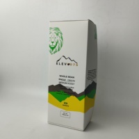 Fabrication de boîtes d'emballage pour café imprimées sur mesure, carton pliable en papier pour grains de café et café moulu