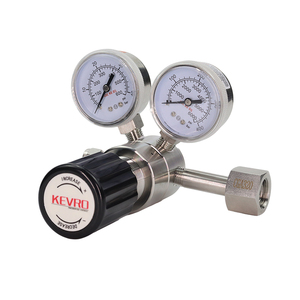 ตัวปรับแรงดันสูงสำหรับถังแก๊ส CGA580 1/4"NPT อะเซทิลีน มีเทน ออกซิเจน ไนโตรเจน อาร์กอน ฮีเลียม รุ่น KEVRO R31 - Product Image 3