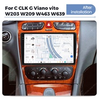 Radio de Auto MEKEDE DUDUAUTO con Sistema Android, Reproductor de DVD, Estéreo, DSP, 4G, WiFi para Benz Clase C, CLK, G, Viano, Vito, W203, W209, W463, W639