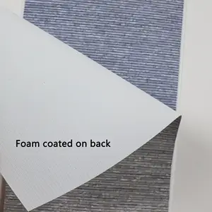 Factory Directly Sell Polyester Foam Coated Roller Blinds Fabric Manufacturer Folding Window Blackout Roller Roman Blind Fabric