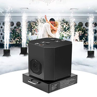 Machine à étincelles froides à double buse rotative, très populaire, pour mariages, fêtes et spectacles sur scène