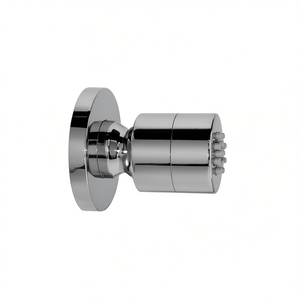 Cabezal de Ducha Redondo con Jet Lateral de 32 mm y Roseta con Acabado Cromado - Product Image 3