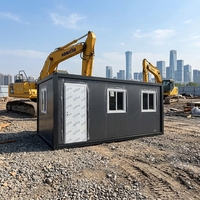 Maisons préfabriquées portables de 10 pieds et 20 pieds, maisons de luxe modulaires préfabriquées en kit, maisons conteneurs
