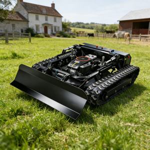 Tondeuse à gazon autotractée pour aménagement paysager de jardin, tout-terrain, réservoir, pente de montagne, entièrement automatique, télécommande - Product Image 4