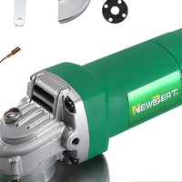 Meuleuse d'angle industrielle à déclenchement rapide, 110V, 2000W, avec moteur à balais, pour la découpe de l'acier, modèles NBT-AG-180A/NBT-AG-230A, vente chaude transfrontalière
