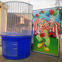 Jeu de dunk tank extérieur Big Splash Me pour foires et festivals scolaires