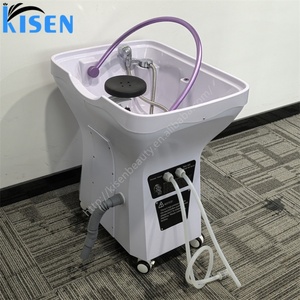 Bac à shampoing portable Kisen Head Spa avec pompes et circulation d'eau Zen-flow en promotion - Product Image 3