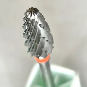 Super Cut Carbide Nail <b>Drill</b> <b>Bits</b> Milling Cutter Flame Pro Sharp Durable Hard Gel Grinding Polishing Manicure Salon Tools 3/32" - Product Image 5