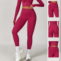 Leggings de yoga taille haute pour femmes, séchage rapide, respirants, pour la gym, la course, le Pilates, l'entraînement et les activités sportives – Vente en gros OEM/ODM